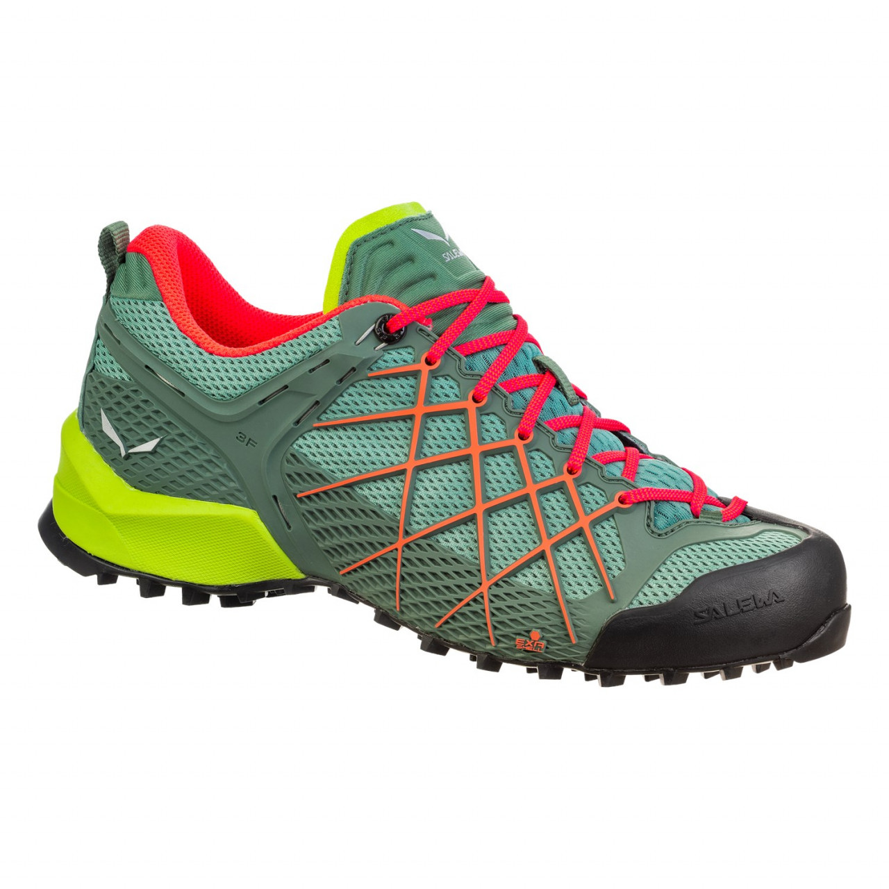 Salewa Women's Wildfire Approach Shoes Green IPG-742815